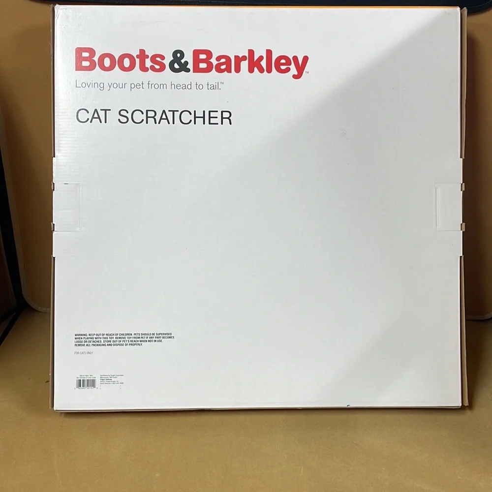 Boots & Barkley - Triangle Puzzle Durable Scratch Board Peek-a-boo Cat Scratcher